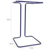 Support sac-poubelle - 400L - Bleu - Manutan thumbnail image 7