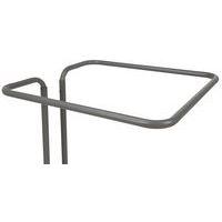Support sac-poubelle - 400L - Gris - Manutan thumbnail image 4