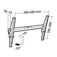Support mural universel inclinable Applik 45201 - Erard Pro thumbnail image 2