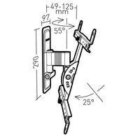 Support écran mural EXO 400TW1 - Erard Pro - Image 2