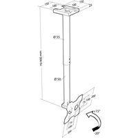 Support écran plafond Applik, potence 7 à 90 cm - Erard Pro thumbnail image 2