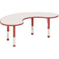 Table Clémence plateau 1/4 de lune - Manutan Expert - Image principale