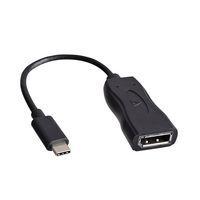 Adaptateur USB-C vers 1 DisplayPort noir V7