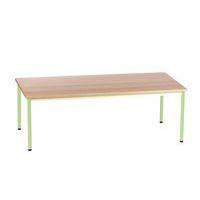 Table Chloé rectangulaire plateau hêtre 4 pieds - Mobidecor thumbnail image 3