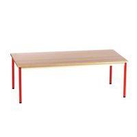 Table Chloé rectangulaire plateau hêtre 4 pieds - Mobidecor thumbnail image 4