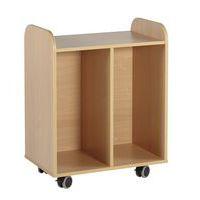 Meuble 2 colonnes hauteur 91 cm coloris hêtre - Image principale