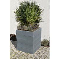 Jardinière Espace carrée plastique recyclée Espace Urbain