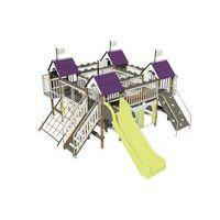 Structure Citadelle 4 tours complète bois Wiki Cat - Image principale