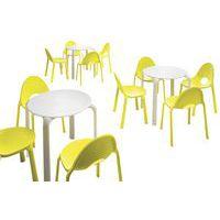 Table Drop Ronde Diam 70 Blanche - Image 2