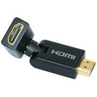 Adaptateur HDMI (M/F) double articulation rotatif à 360° - Image principale