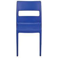 Chaise 4 pieds SAI coloris bleu thumbnail image 3