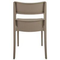 Chaise 4 pieds SAI coloris taupe thumbnail image 5