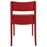 Chaise 4 pieds SAI coloris rouge thumbnail image 6