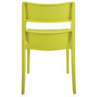 Chaise 4 pieds SAI coloris jaune thumbnail image 3