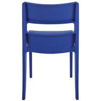 Chaise 4 pieds SAI coloris bleu thumbnail image 2