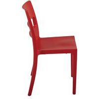 Chaise 4 pieds SAI coloris rouge thumbnail image 8