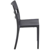 Chaise 4 pieds SAI coloris anthracite thumbnail image 5