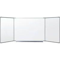 Tableau blanc standard triptyque 120x200 cm + 2x 120x100 cm blanc projection- e3 - Image principale