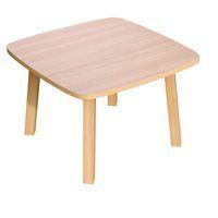 Table basse Woody 60 x 60 cm plateau Hêtre - Image principale