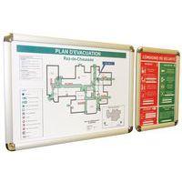 Cadre d'affichage Vit'Clac Sécurisé format A4 - Image principale