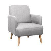 Fauteuil Duncan pied hêtre revêtement tissu poyester Paperflow thumbnail image 5