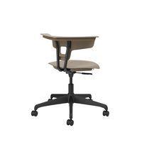 Chaise hauteur réglable Ruckus sur roulettes, assise coloris brun thumbnail image 3
