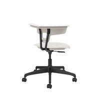 Chaise hauteur réglable Ruckus sur roulettes, assise coloris beige thumbnail image 4