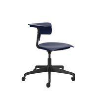 Chaise hauteur réglable Ruckus sur roulettes, assise coloris bleu marine thumbnail image 2