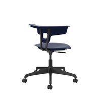 Chaise hauteur réglable Ruckus sur roulettes, assise coloris bleu marine thumbnail image 3