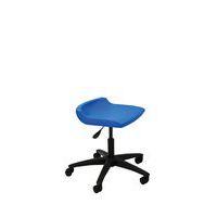 Tabouret technique coque polypropylène sur roulettes - Postura+