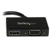 Adaptateur audio/vidéo de voyage-Convertisseur 2-en-1 Mini DisplayPort thumbnail image 2