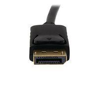 Adaptateur DisplayPort vers VGA-Câble Display Port Mâle VGA Mâle Noir 1,8m thumbnail image 3