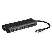 Adaptateur multiport USB-C carte sD HDMI 4K GbE 2x USB 3.0 StarTech
