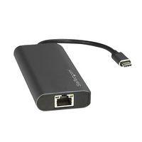 Adaptateur multiport USB-C - carte sD HDMI 4K - GbE - 2x USB 3.0 thumbnail image 2