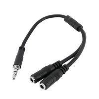Adaptateur casque/micro Mini Jack 3.5 mm - Image principale