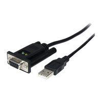 Câble adaptateur DCE USB vers série RS232 DB9 null modem StarTech