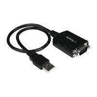 Câble Adaptateur 30cm USB vers Série DB9 RS232 StarTech
