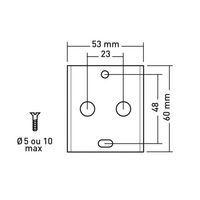 Support écran mural inclinable Applik 2423 - Erard Pro - Image 3