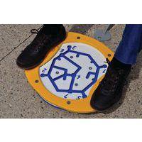 Banc avec double plateau psychomoteur - scellement direct thumbnail image 3