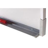 Tableau simple émaillé bleu cadre alu strié naturel - Manutan Expert - Image 2