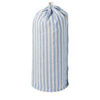 Lot de 6 sacs à linge forme marin à fond rond-Mod. 805-Rayé blanc bleu - Image principale