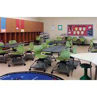 Chaise sur roulettes avec tablette Learn2 Intellect wave thumbnail image 2