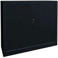 Armoire métal Classique hauteur 102 cm rideaux PVC classé au feu M1 Acial - Image 3