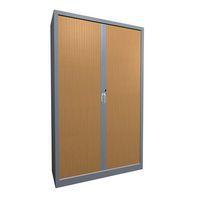 Armoire métal Classique hauteur 198 cm rideaux PVC classé au feu M1 Acial