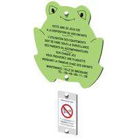 Panneau d'information grenouille - Image principale
