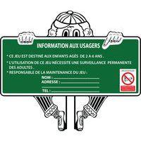 Panneau d'information Le môme Wiki Cat
