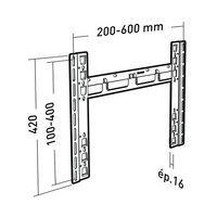 Support mural fixe extra plat Applik 045007 - Erard Pro thumbnail image 4