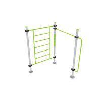 Street workout 3 poteaux en L