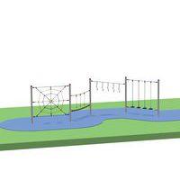 Parcours de grimpe complet Vario G - scellement direct - Image principale