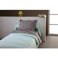 Housse polycoton pour couette de 220 x 240 vert thumbnail image 2